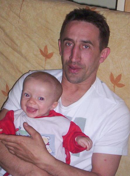 matheo et son papa 